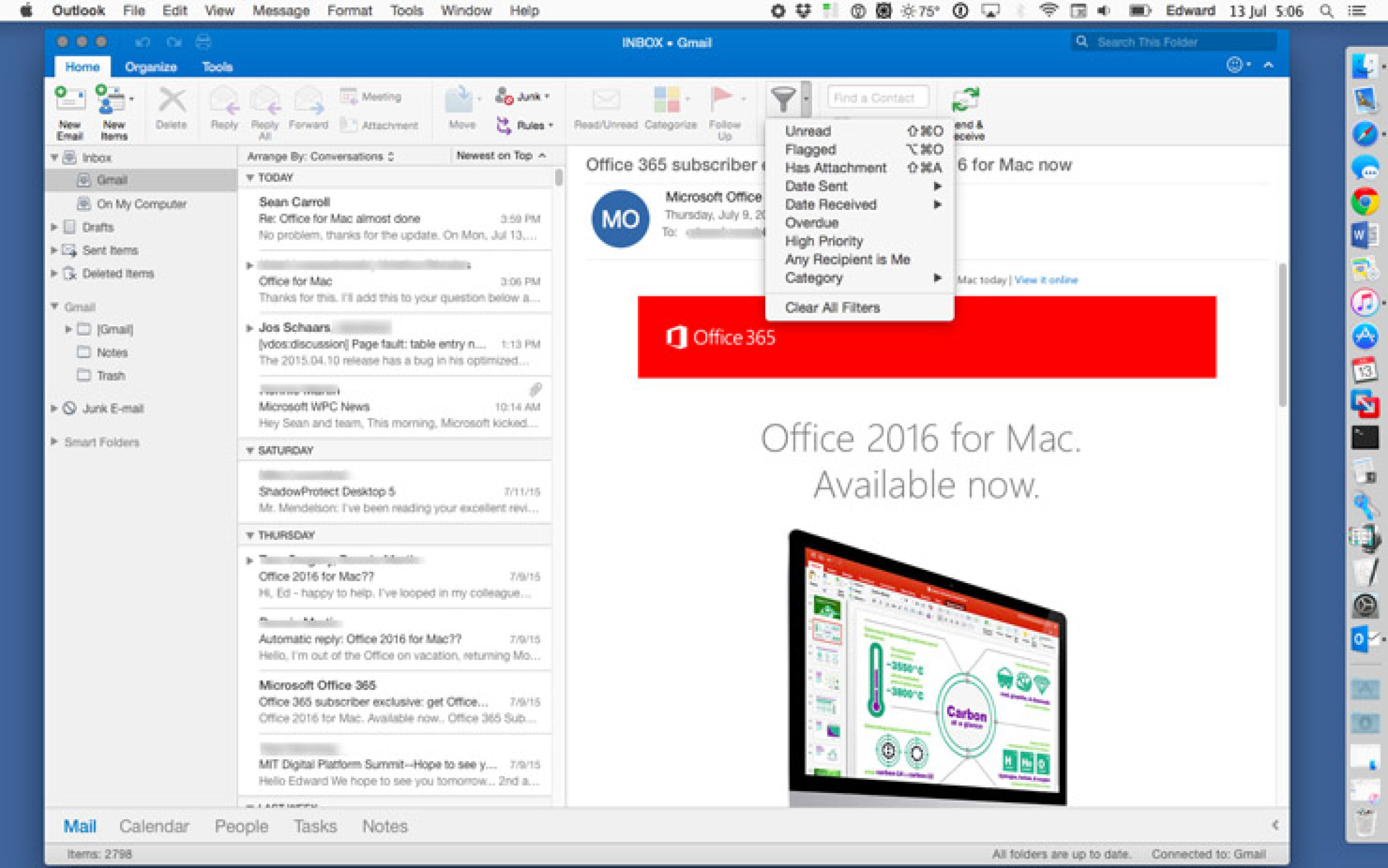 Mac Os X El Capitan Microsoft Office 2016